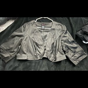 Torrid plus size satin top.